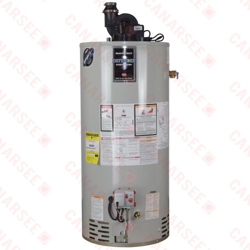 40 Gal, TTW Defender Power Vent Short Water Heater (LP), 6-Yr Wrty