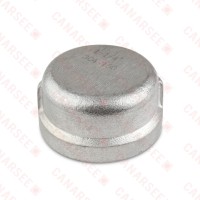 1-1/4" 304 Stainless Steel Cap, FNPT threaded