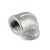 3/8" 304 Stainless Steel 90° Elbow, FNPT threaded