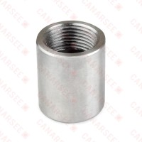3/4" 304 Stainless Steel Full (Merchant) Coupling, FNPT threaded