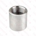 1" 304 Stainless Steel Full (Merchant) Coupling, FNPT threaded