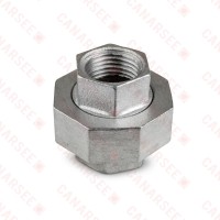 1/2" 304 Stainless Steel Union, FNPT x FNPT threaded