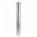 1-1/4" x 12", 22GA, Slip Joint Extension (Tailpiece), Chrome Plated Brass, w/ Zinc Slip Nut