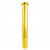 1-1/2" x 18", 22GA, Slip Joint Extension (Tailpiece), Rough Brass, w/ Zinc Slip Nut