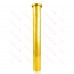 1-1/2" x 18", 22GA, Slip Joint Extension (Tailpiece), Rough Brass, w/ Zinc Slip Nut