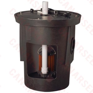Assembled Sump Kit w/ 18” x 22” Basin, 1/3HP Sump Pump w/ 10' cord, 115V