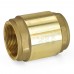 1-1/2" Threaded Spring Check Valve, Lead-Free