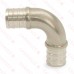 3/4" PEX x 3/4" PEX 304 St. Steel Elbow (Lead-Free)..