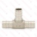1/2" PEX x 1/2" x 1/2" PEX 304 St. Steel Tee (Lead-Free)..