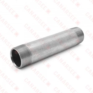 1-1/4" x 8" Stainless Steel Pipe Nipple