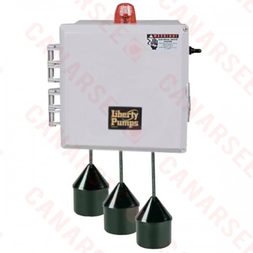 SX Simplex Control Panel, 120/208/240V, 1-Phase, NEMA 4X, 15-20A w/ Capacitors & Relay