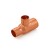 3/4” x 1/2” x 1/2” Copper Tee