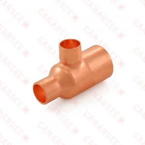 1” x 1/2” x 1/2” Copper Tee