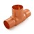 1" x 1" x 1-1/4" Copper Tee 1" x 1" x 1-1/4" Copper Tee