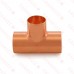 1-1/4" x 1-1/4" x 1" Copper Tee