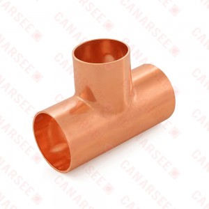 1-1/2" x 1-1/2" x 1-1/4" Copper Tee 1-1/2" x 1-1/2" x 1-1/4" Copper Tee