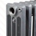 16-Section, 4" x 19" Cast Iron Radiator, Free-Standing, Slenderized/Tube style