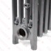 16-Section, 4" x 19" Cast Iron Radiator, Free-Standing, Slenderized/Tube style