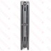 16-Section, 4" x 25" Cast Iron Radiator, Free-Standing, Slenderized/Tube style 