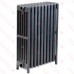 10-Section, 6" x 25" Cast Iron Radiator, Free-Standing, Slenderized/Tube style 