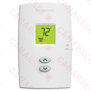 Honeywell TH1100DV1000 PRO 1000 Series Non Programmable Heat Only Thermostat, Settable Selectable Heat: 40 F to 90 F or 35 F to 90 F