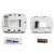 FocusPRO 5000 Non-Programmable Thermostat w/ Large Display, 1H/1C Conv. or 1H/1C Heat Pump