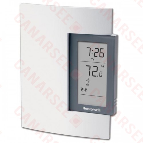 Honeywell TL8100A1008 TL8100 Series 7-Day Programmable Heat Only Thermostat, Settable 40 F to 85 F