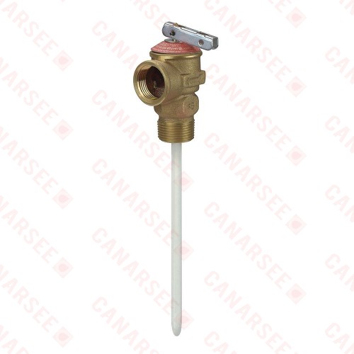 3/4” Temperature & Pressure Relief Valve w/ 8” probe