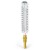 40-280F, 8" Straight Scale Well Thermometer/Temperature Gauge, 1/2" NPT