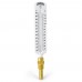 40-280F, 8" Straight Scale Well Thermometer/Temperature Gauge, 1/2" NPT