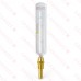 40-280F, 8" Straight Scale Well Thermometer/Temperature Gauge, 1/2" NPT