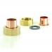 3/4" Sweat Pump Unions (Pair)