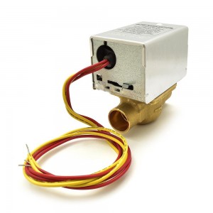 3/4” Sweat Zone Valve w/ End Switch, 18” leads