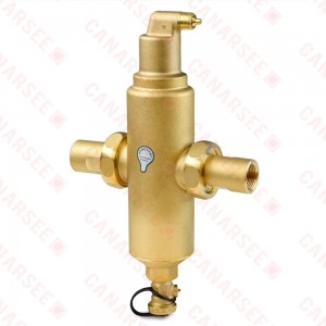 1" Union Threaded, Spirovent Jr Air & Dirt Separator Combi