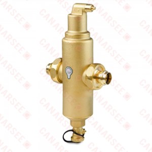 1" Union Press, Spirovent Jr Air & Dirt Separator Combi