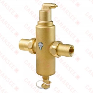 1-1/4" Union Threaded, Spirovent Jr Air & Dirt Separator Combi