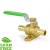 1/2” PEX Brass Ball Valve w/ Drop Ears, Full Port (Lead-Free)