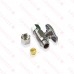 3/8" OD Compr. x 3/8" OD Compr. Straight Stop Valve (1/4-Turn), Lead-Free