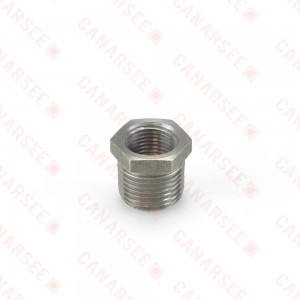 1/2" x 3/8" Black Bushing