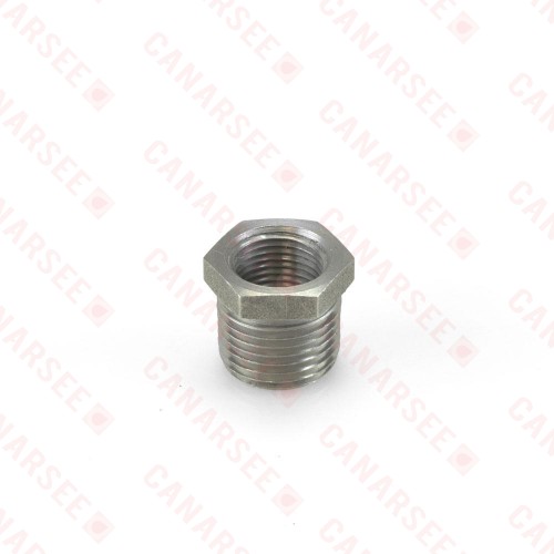 1/2" x 3/8" Black Bushing