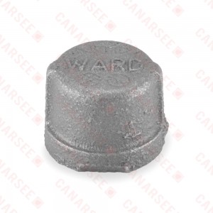 1/2" Black Cap