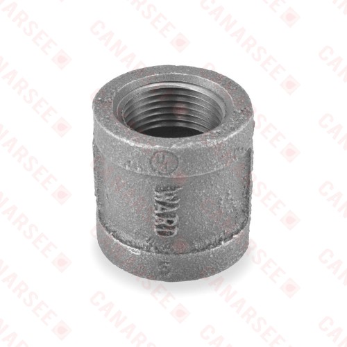 3/4" Black Coupling