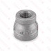 3/4" x 1/2" Black Coupling