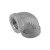 1/2" Black 90° Elbow