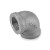 1" Black 90° Elbow
