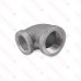 1-1/4" x 1" Black 90° Elbow
