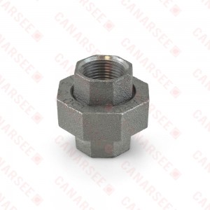 3/4" Black Union
