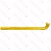 1-1/2" x 24", 22GA, Slip Joint Waste Bend, Rough Brass, w/ Zinc Slip Nut