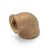 3/4" FPT Brass 90° Elbow, Lead-Free