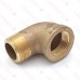1" FPT x MPT Brass 90° Street Elbow, Lead-Free